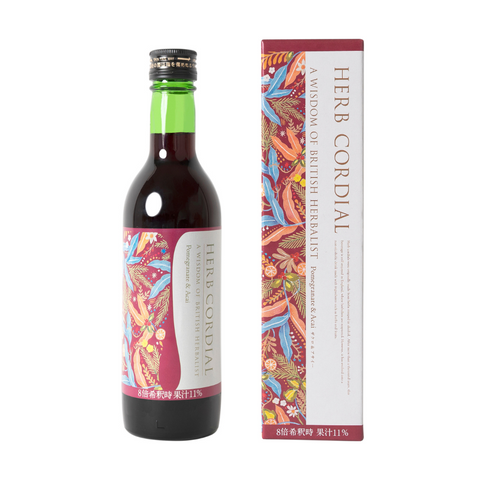 【季節限定】ハーブコーディアル ザクロ&アサイー 360ml