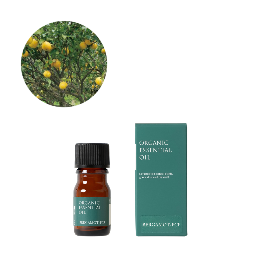ベルガモット　送料分 有機ベルガモット・フロクマリンフリー精油/Organic Bergamot