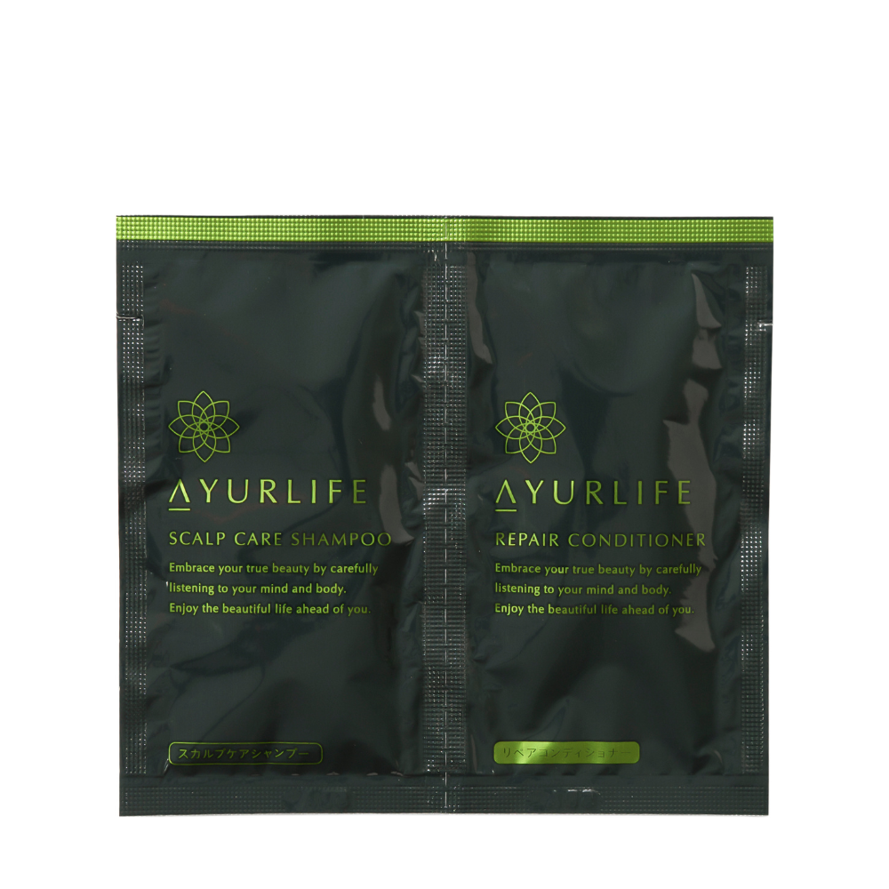 アーユルライフ スカルプケアシャンプー リペアコンディショナーパウチ
