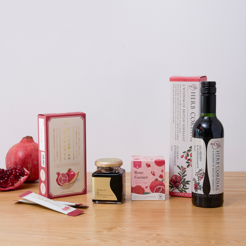 ザクロ＆高麗人参のコラーゲンゼリー 10本（1本×20g） – 生活の木