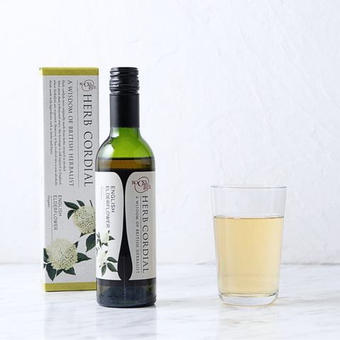 ハーブコーディアル 有機イングリッシュエルダーフラワー/Organic Elder flower 360ml