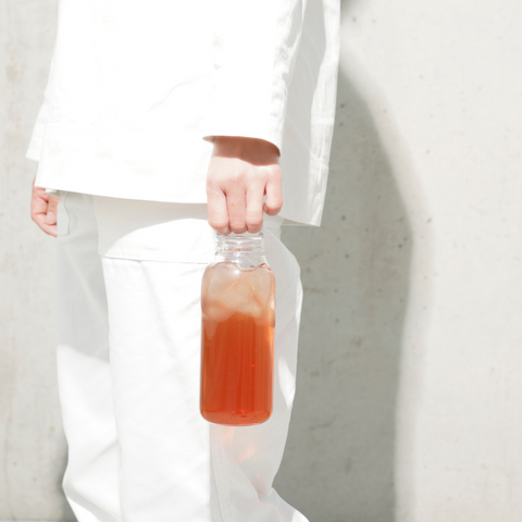 水出しできる。おいしいハーブティー いちごとハイビスカス ティーバッグ 100個入