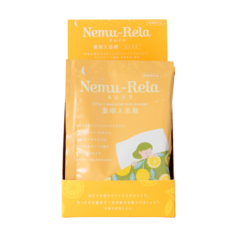 ネムリラ 薬用入浴剤 シトラス 25g