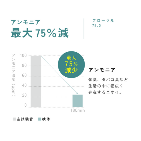 空間消臭アロマ フローラル75.0　