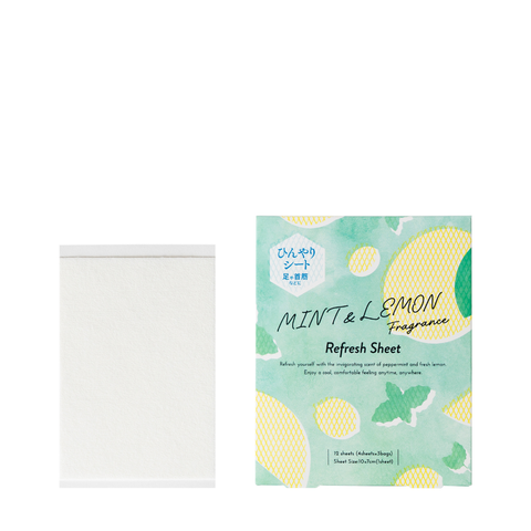 ミント＆レモン リフレッシュシート 12枚入（4枚×3袋）