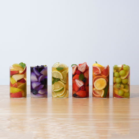 水出しできる。おいしいハーブティー ももと青色バタフライピー ティーバッグ 100個入